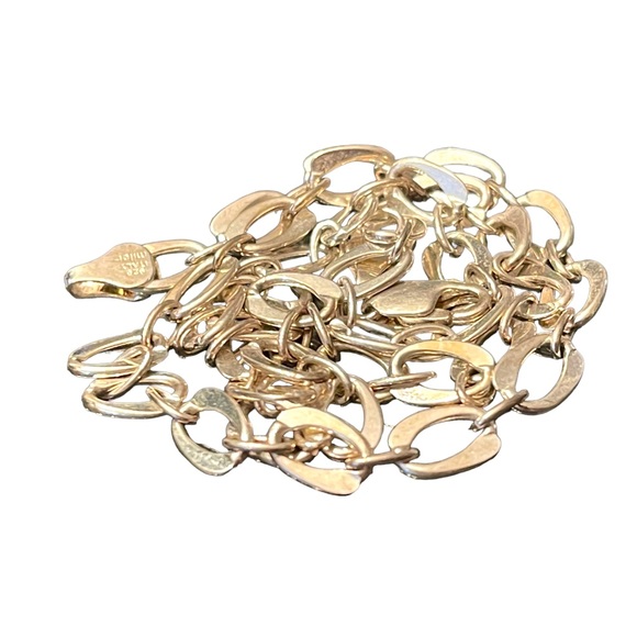 Sterling silver 925 MiLOR Italy fancy chain link necklace - Picture 7 of 7